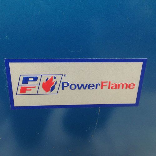 POWER FLAME BURNER  #2 fuel oil and natural gas  model c4-go-30