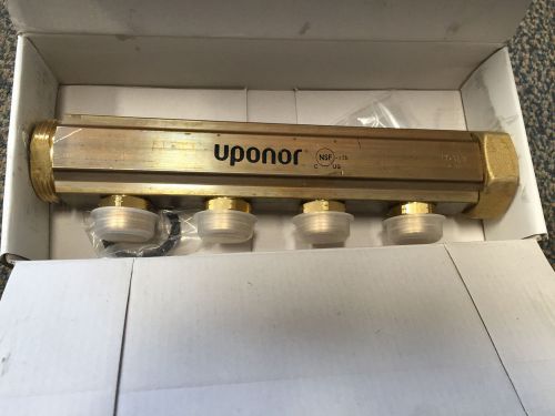 Wirsbo uponor a2663204 truflow jr valveless manifold 4 loop for sale