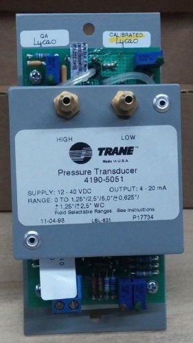 Trane Pressure Transducer 4190-5051
