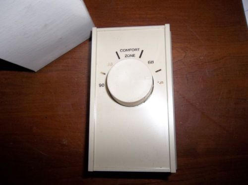 New electric s22c cooling heating thermostat ivory single pole for sale