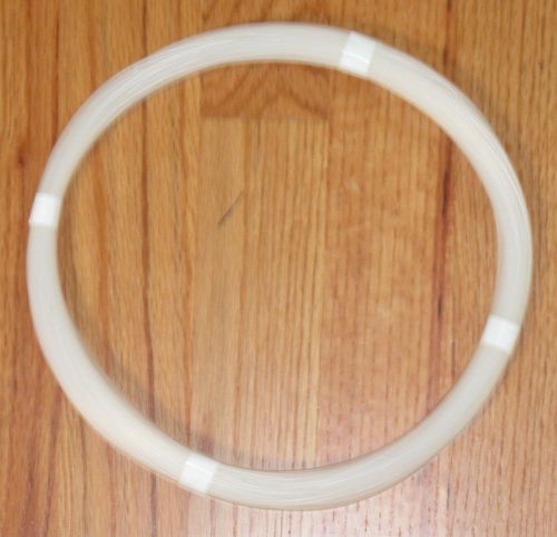 New plastic tubing nylon od .062&#034; id .020&#034; wall 100 foot lenght for sale