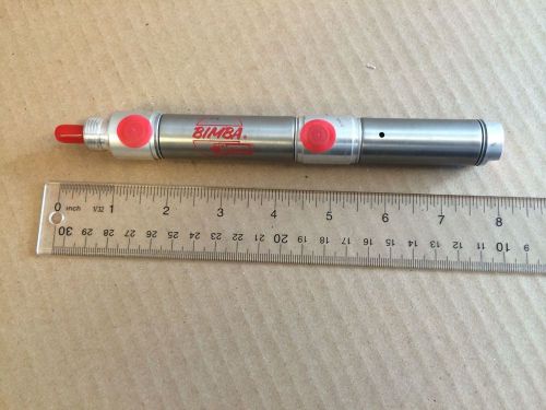 New Bimba Pneumatic Cylinder 040.75/0.25-D 3/4in. Bore 3/4in Stroke Multi Acting