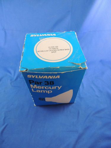 Sylvania 68843 Mercury Lamp H44GS 100 AD-Medium Skirted Spot 100W PAR 38 New