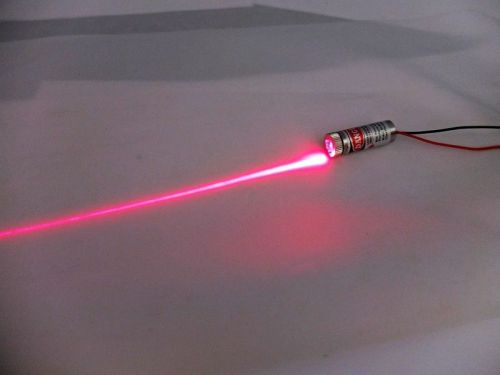 1Pcs 5V 650num Red line adjustable focal length laser industrial laser module