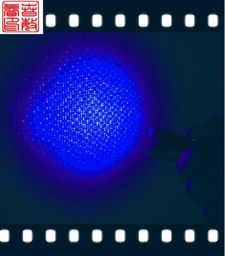 New 450nm 100mw blue laser  starry laser module dark green shell for sale