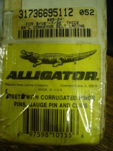 New Flexco Alligator flexible steel lacing 31736695112 -60 day warranty