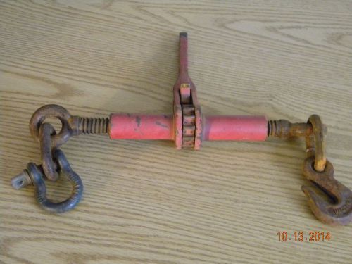 Ratchet Load Binder W.L.L. 9150 LBS Min B.S. 12500 LBS Load Tie Down Equipment