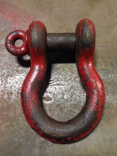 Crosby 1 1/2 inch screw pin clevis/shackle for sale