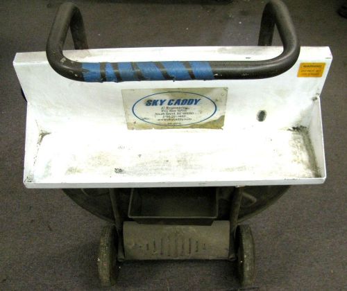 SKY CADDY 1/2&#034;-2&#034; HEAVY DUTY BANDING CART WITH TRAY FOR STEEL&amp;PLASTIC STRAPPING