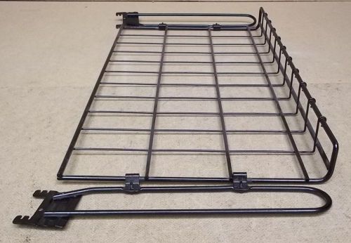 Wire shelves 24in x 13in lot of 2 industrial strength for sale
