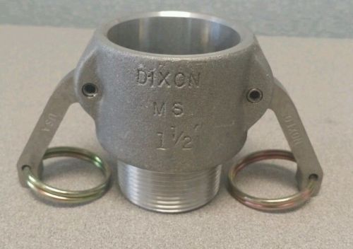Dixon 150-B-AL Aluminum Type B Cam and Groove Hose Fitting, 1-1/2&#034; 1 1/2