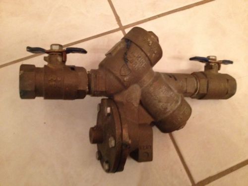 WILKINS 975XL Reduced Pressure Zone Backflow Preventer GREAT WORKING CONDITION!!