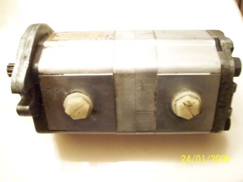 PATENTED ALUMINUM BODY DOUBLE  GEAR HYDRAULIC PUMP 2144C