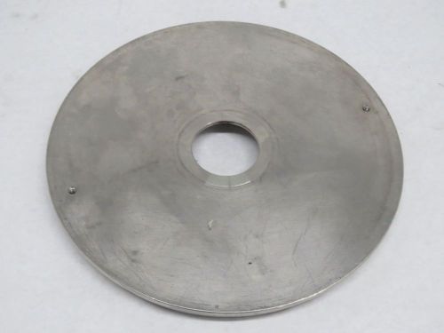 TRI CLOVER 1-1/2IN ID 8-1/4IN OD PUMP BACKING PLATE STAINLESS B325008