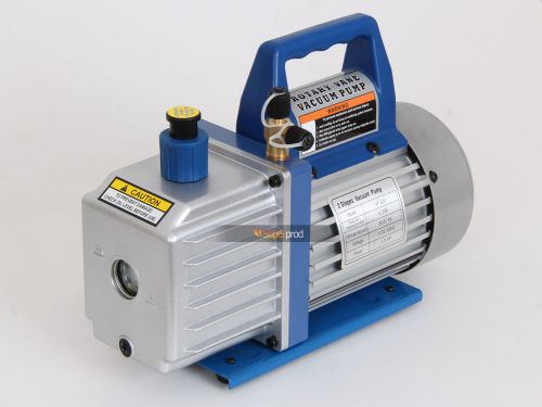 Rotary vane vacuum pump brand new 1/3hp 4cfm 2-stage vp235 air tool for sale