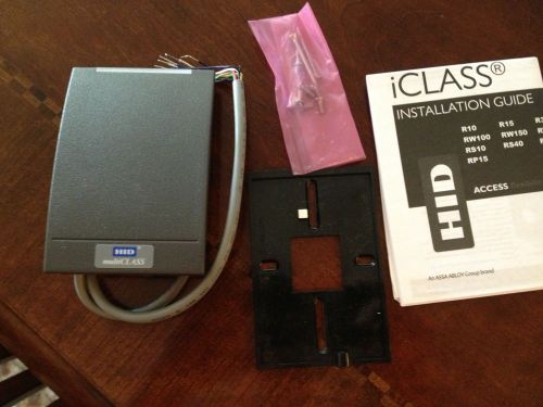 new HID iClass RP40-T Wall Switch Reader 6124CGN000F