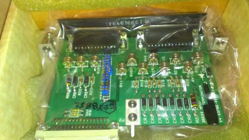 Radionics D6515 Alarm Processor Terminal Board  X8911 For 6500 Receiver nos nib