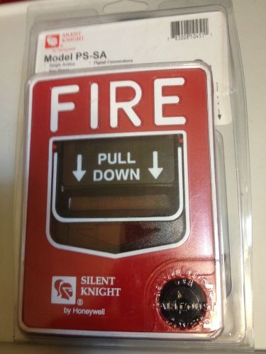 NEW SILENT KNIGHT Honeywell PS-SA Single action pull alarm key reset BEST PRICE