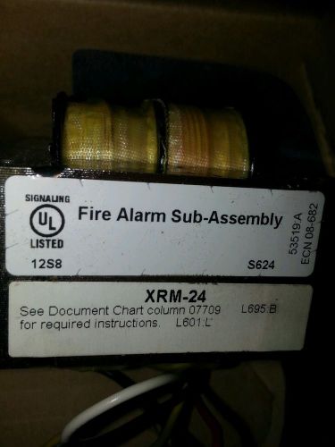 Xrm-24 transformer with fire alarm sub-assembly for sale