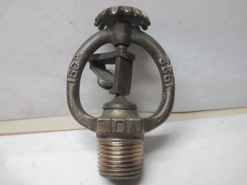 1922 rockwood model d fire sprinkler head brass steampunk industrial works art