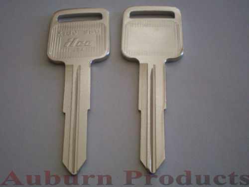 B69 GM KEY BLANK / NICKEL PLATED / 10 KEY BLANKS / FREE S/H / CHECK FOR DISCOUNT