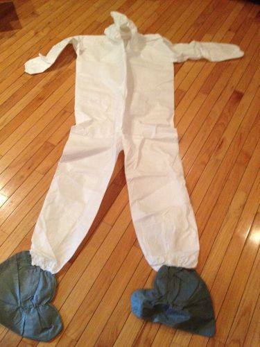 Adult small hazmat coveralls painting cleaning new for sale