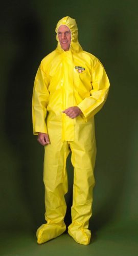 Lakeland pe coated chemmax 1 tyvek suit xl pandemic/ebola suit for sale