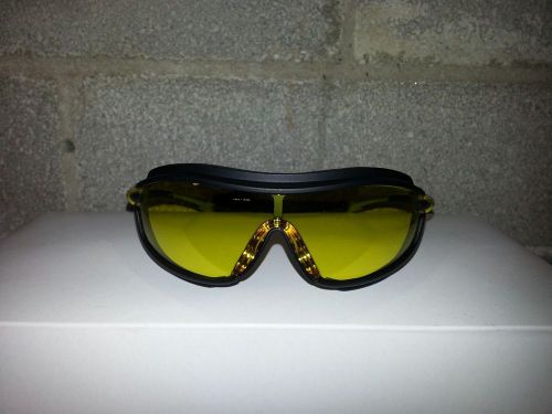 Pyramex xs3 plus amber safety glasses / goggles anti fog z87.1 z94.3-07 for sale