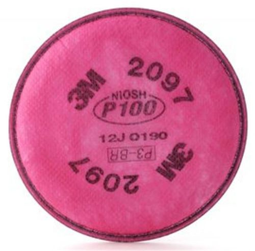 3m tekk p100 particulate filters 2097 2 pairs 6000 7500 lead paint mold free s&amp;h for sale