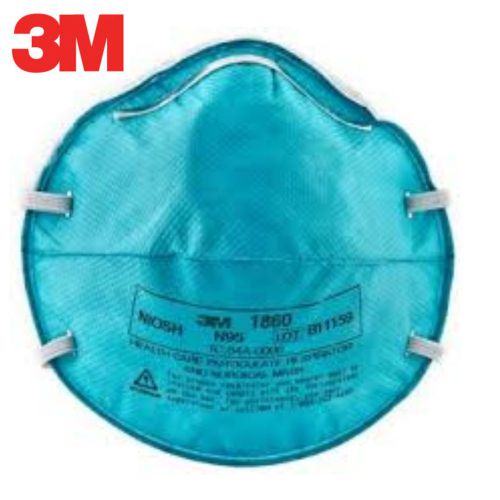 20x 3m 1860 n95 health care respirator surgical mask, cold, flu, standard size for sale