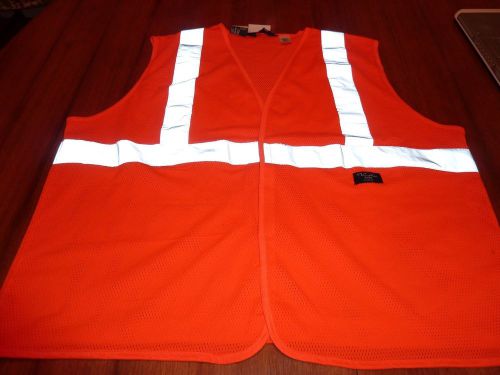Walls workwear orange reflective safety vest mens size 2xl for sale