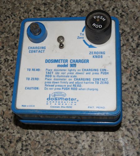 DOSIMETER CHARGER MODEL  909