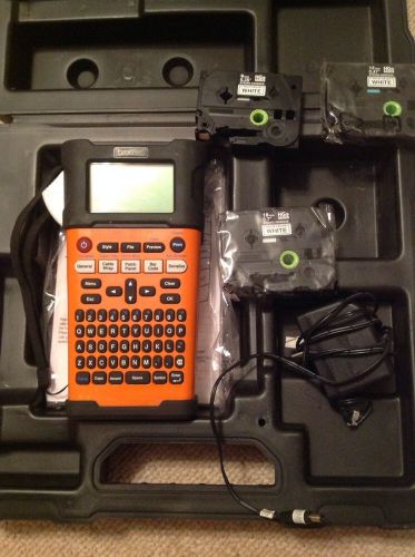 Brother p-touch pt-e300 industrial labeling tool w/ rechargeable battery for sale