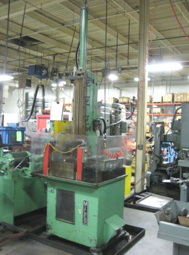 5 ton ty miles vertical broach, 36&#034; stroke, model mb 36 120 fpm, hydraulic for sale