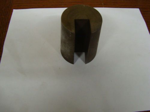 Tapered Keyway Broach Bushing Guide, Type E, Uncollared, Used