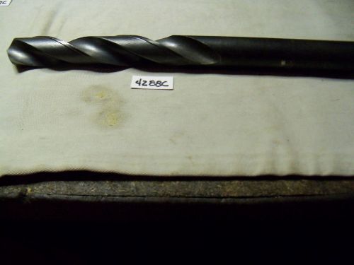 (#4288c) resharpened machinist 55/64 inch straight shank drill for sale