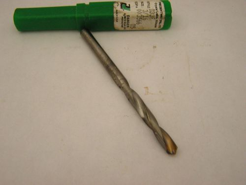 Machinist Tool:  1 - 3/16&#034;  Solid Carbide  Drill x 2 3/4&#034; long