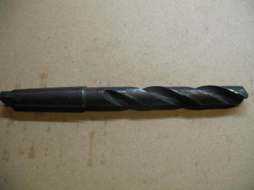 Used 27/32&#034; 3mt taper shank drill hss high speed great deal morris drillbit for sale