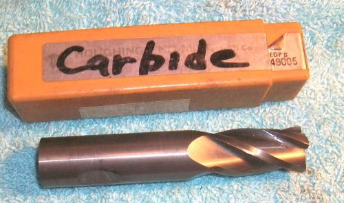 4 flute single end solid carbide end mill-3/4&#034; shaft x 11/16 cut for sale