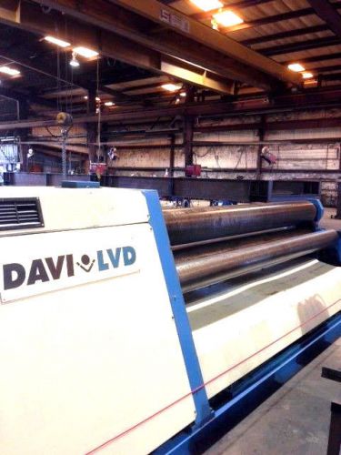 Davi hydraulic plate roll for sale