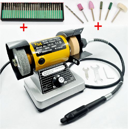 Ac 220v mini carving drill and polished polishing machine 200 w heavy flex shaft for sale