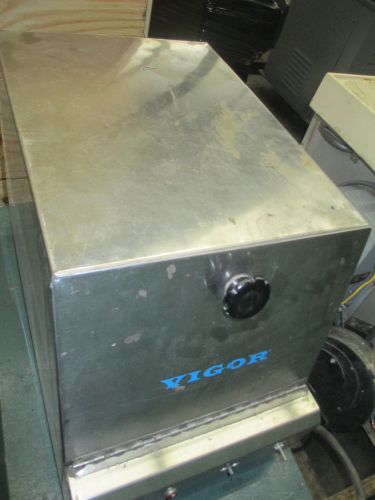 Vigor stainless steel dewaxer machine, nice condition, stainless steel! for sale