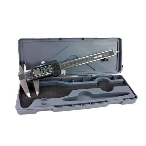 Stainless Steel 6-Inch Digital Measurement Caliper Tool Extra-Large LCD Screen