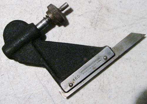 Brown &amp; Sharpe 465 Height Gauge Gage Combination Square Attachment.
