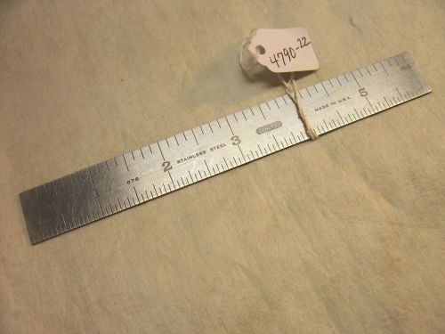 Scale, Vintage General No.676 Rule / Scale, 1/64&#034;, 1/32&#034;, 1/16&#034; &amp; 1/8&#034;, USA