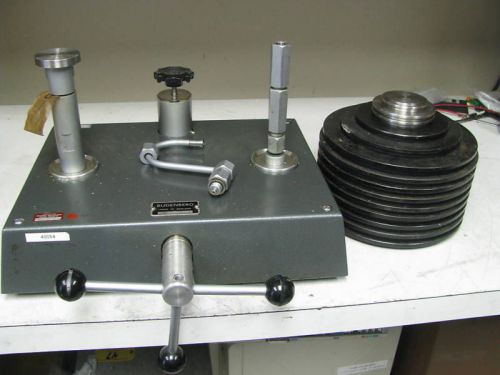 Budenburg deadweight tester / pressure standard for sale