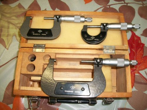 MICROMETER SET USED IN VERY GOOD CONDITION