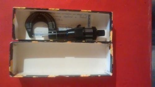 Brown and sharpe digit-mike no. 599-10 digital micrometer for sale