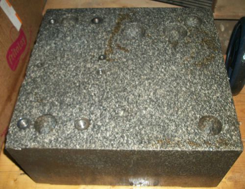 Granite Surface Plate 14x15, Over 7” Thick