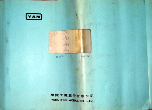 YAM Yang Iron Works CK-2 with Fanuc 6TB Electrical Drawings Manual